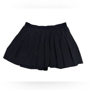 AS REVIVAL Black pleated skort